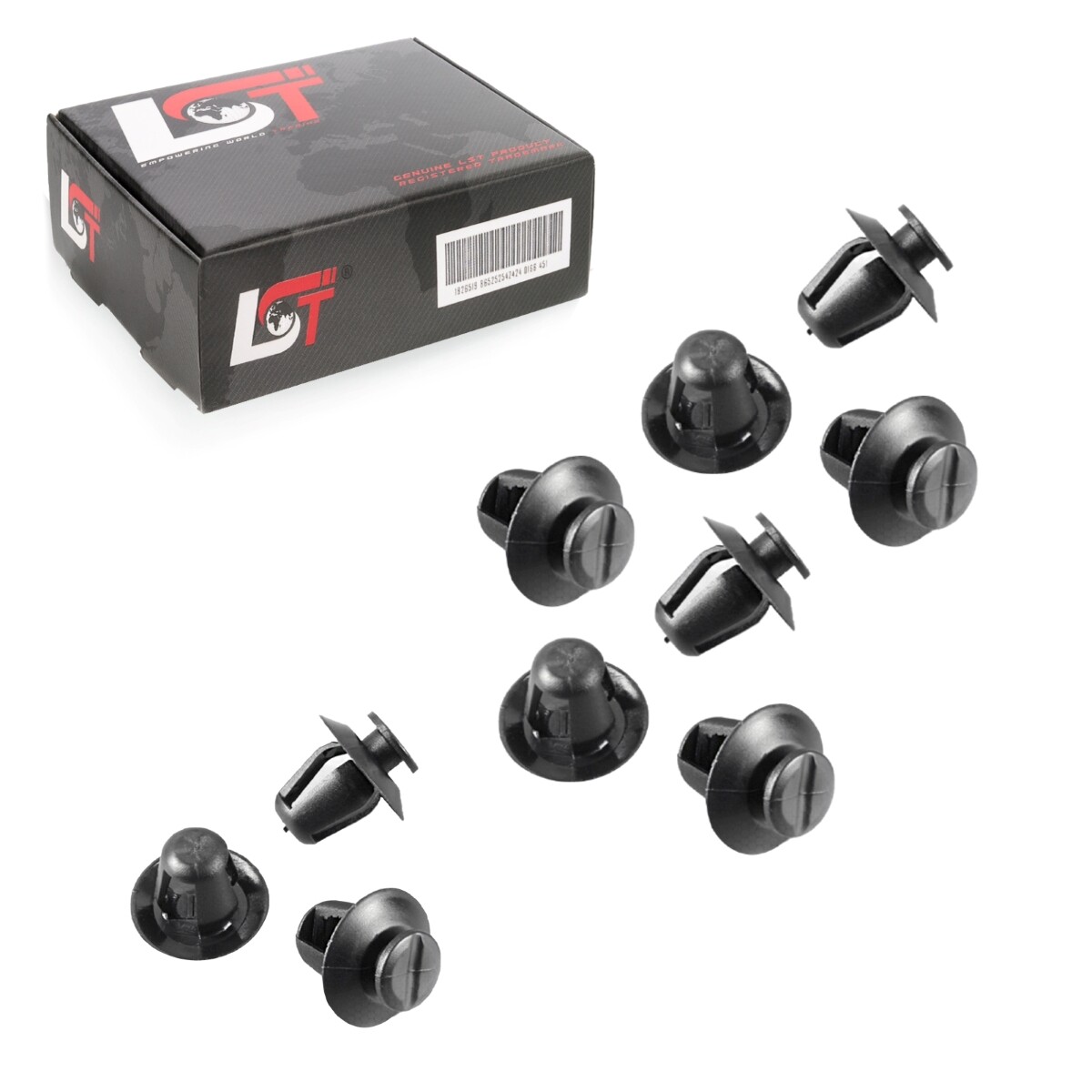 10x Moulding Bumper Fastening Clips for PEUGEOT PARTNER