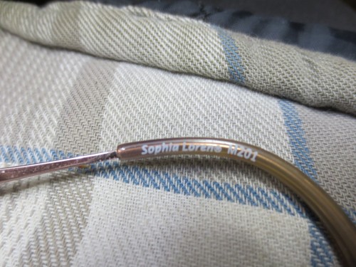 Sophia Loren M201 Zyloware 118 Eyeglasses Frame Women's Rose Gold 52-16-135 - Picture 7 of 7