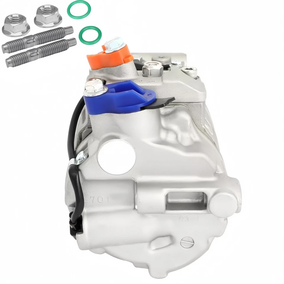 New A/C Compressor 6512217 For Mercedes-Benz GL ML320 350 450 R320 350 2000-2012 Foto 4 de 4