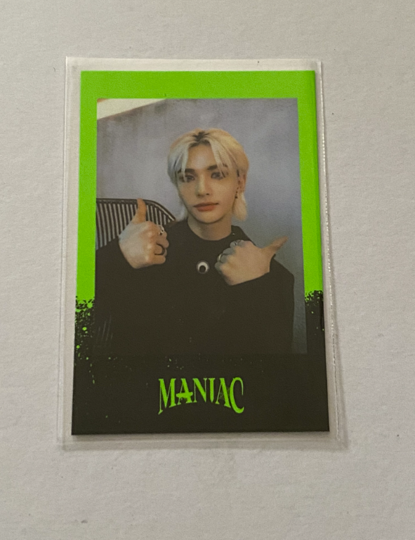 ヒョンジン MANIAC ポラロイドセット STRAY KIDS MANIAC OFFICIAL MERCH PREORDER POLAROID LEE KNOW