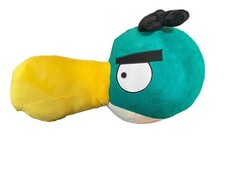 Angry Birds JUMBO GIANT Hal Toucan Boomerang Green Plush 32" READ AS IS