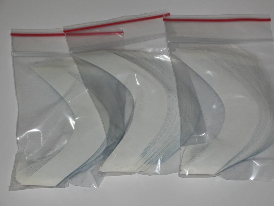 WALKER TAPE BLUE LINER DOUBLE-SIDED AA CONTOUR LACE WIGS HAIRPIECE TAPE- 108 PCS - Image 3 of 4