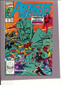 West Coast Avengers 61 Nm 9 4 Wandavision 1st Time Keepers Ebay