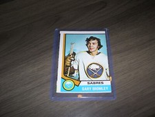1974-75  O-Pee-Chee # 7 gary bromley rookie