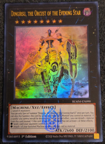 Dingirsu, the Orcust of the Evening Star -BLMM-EN090 - Ultra Rare - 1st E. - NM