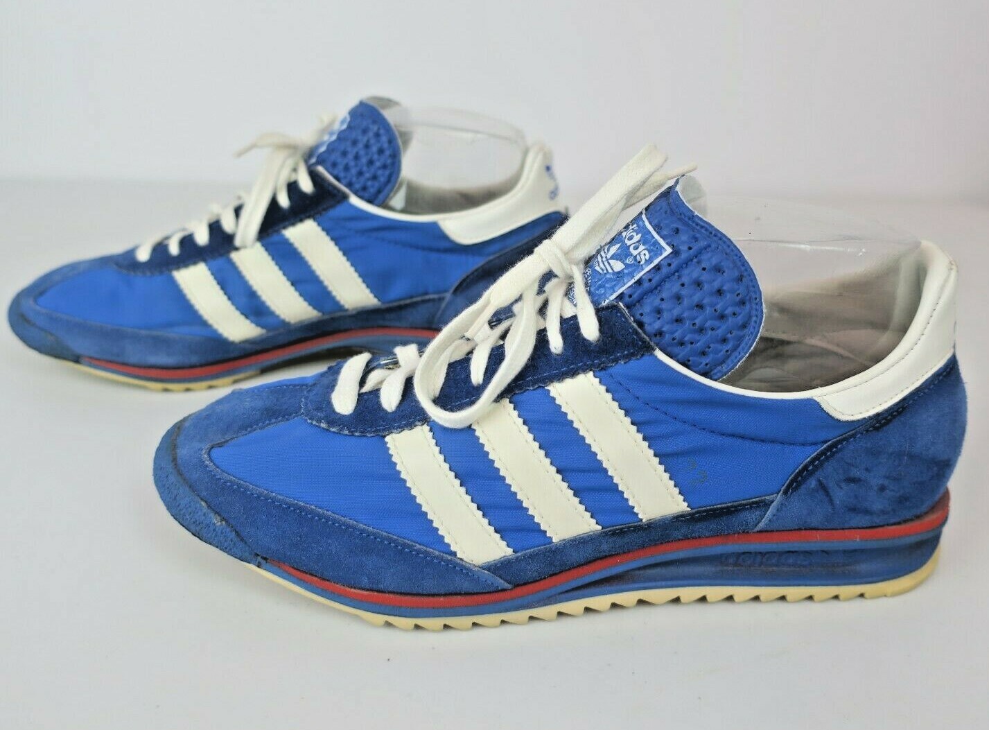 respuesta Fragua Universal adidas SL-72 1970s Vintage Sneakers Made in Westdeutschland Color Blue Mens  6.5 | eBay