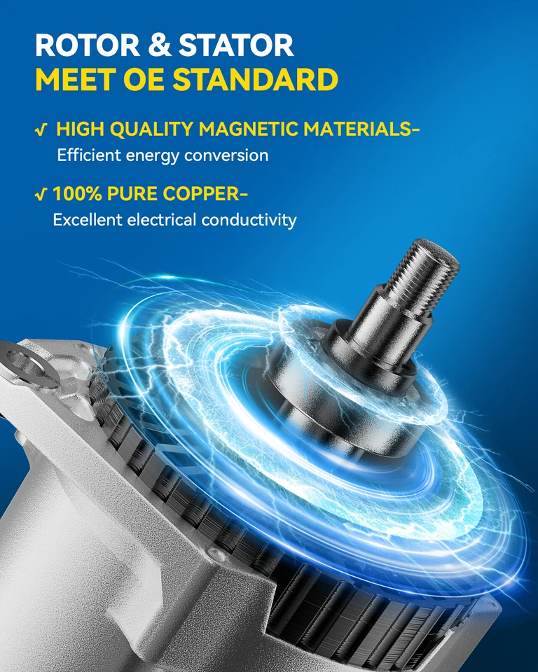 ALTERNADOR KAC PARA 1990-1993 DODGE D/W250 D/W350 1994-1998 RAM 2500 3500 5,9 L Foto 4 de 4