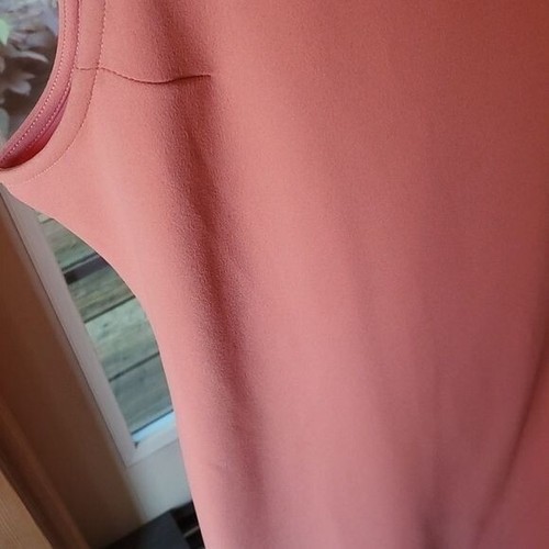 Terracota parisina Sharagano sin mangas talla Vestido 14 - Imagen 6 de 11