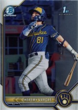 2022 1st Bowman Chrome #BCP-144 Jheremy Vargas