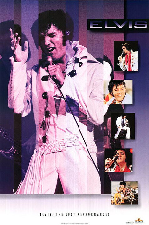 Elvis: The Lost Performances (1992) DVD/Video Poster, Original, SS