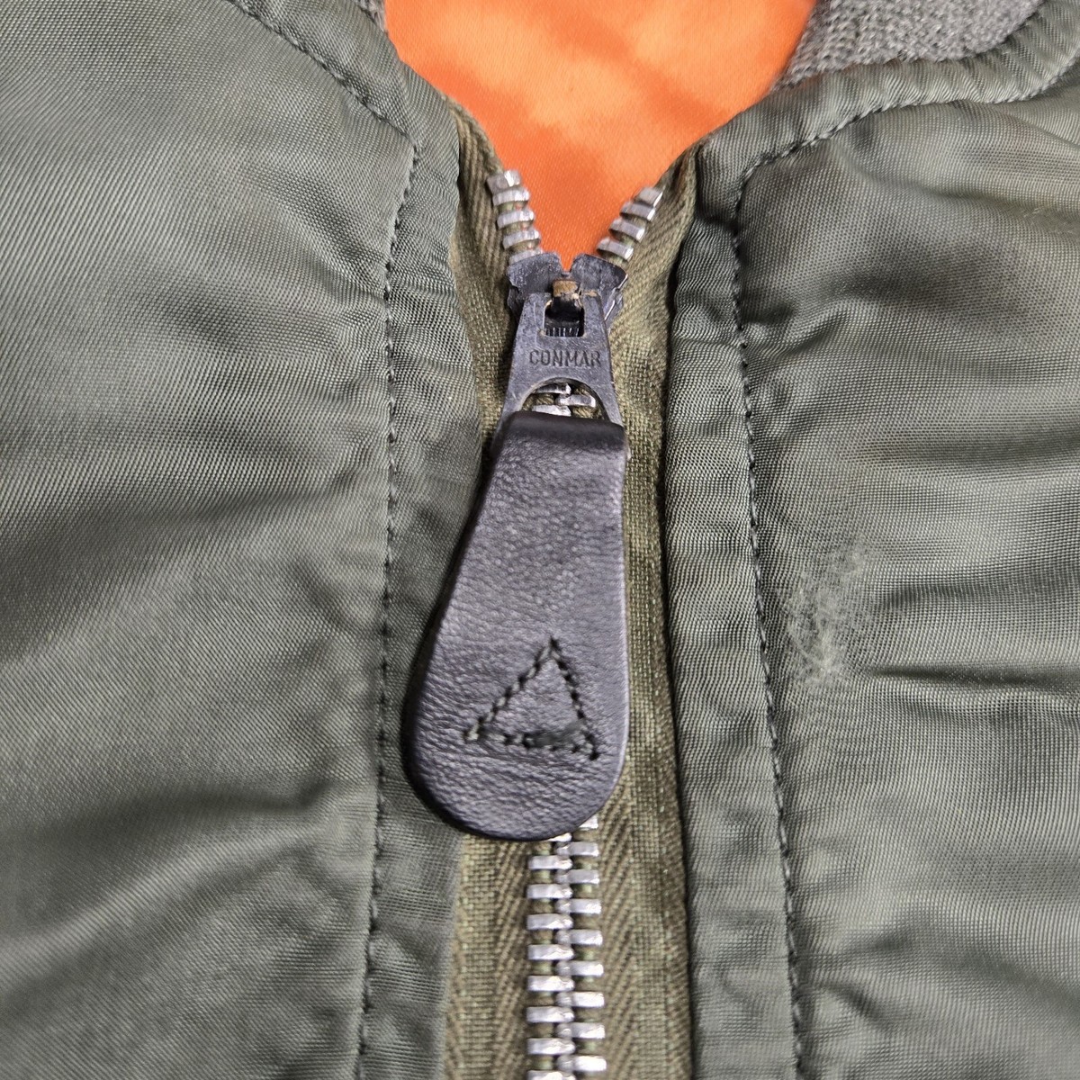 Vtg 1960s Vietnam Era Flight Jacket Small OG Alpha