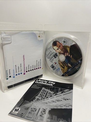 Grand Theft Auto IV -- Complete Edition (Sony PlayStation 3, 2008) CIB With Map - Picture 3 of 3