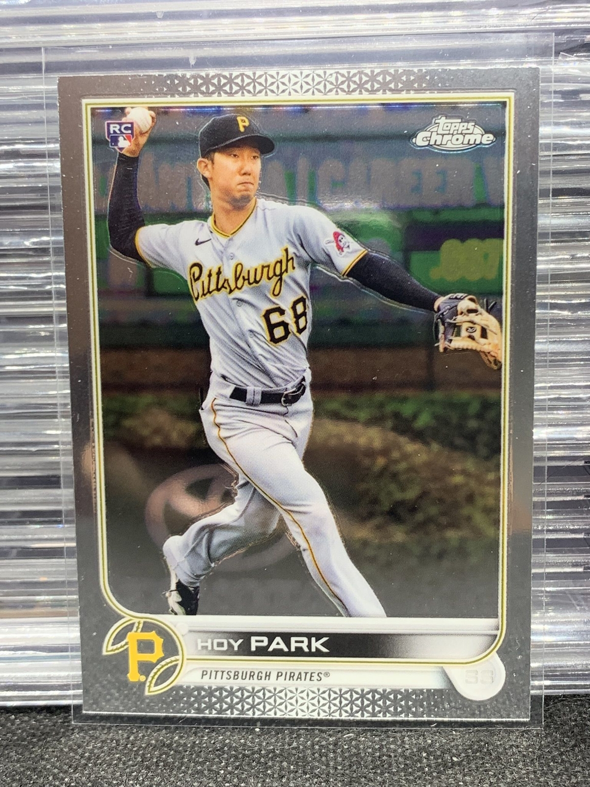 2022 Topps Chrome Base Card Hoy Park Rookie RC #32 Pirates Korea
