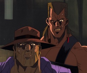 Jojo-039-s-Bizarre-Adventure-Anime-Production-Cel-Douga-Polnareff-Joestar-OVA-1993