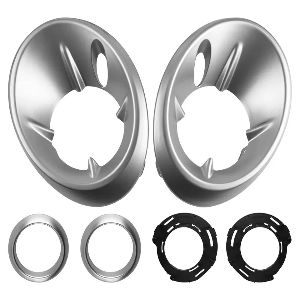 Parrillas de parachoques delanteras biseles de luces antiniebla izquierda y derecha para Mercedes-Benz GLA250 2018-2020 Foto 3 de 4