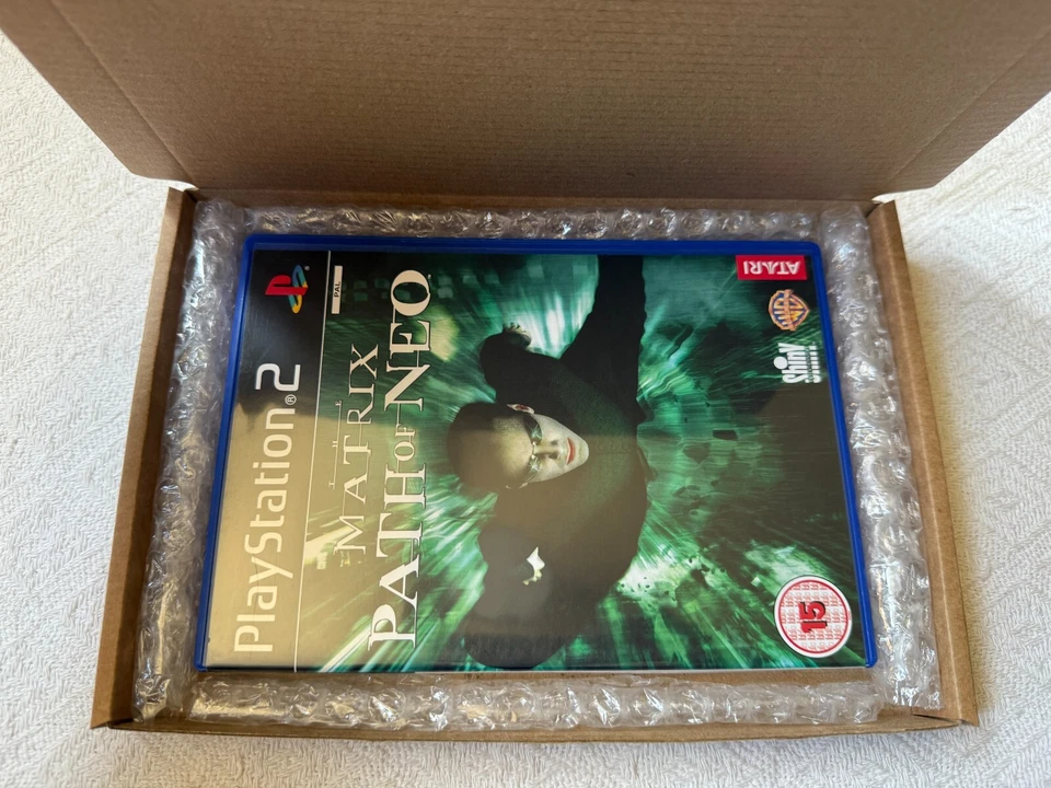 The Matrix Path of Neo PS2 - UK PAL VGC CIB with Reg - High Quality Packing - Image 3 of 4