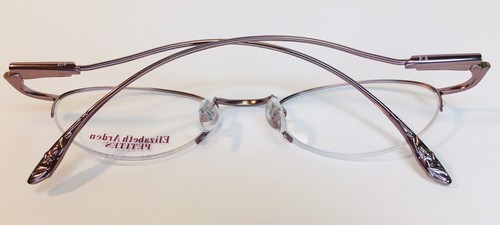 Elizabeth Arden Petites Eyeglasses FRAMES EAPT-24A-2 Rose Semi Rimless 47-20-135 - Picture 10 of 10