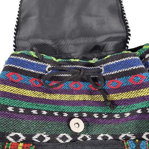Jerusalem Stitched Back Pack Purse Multicolor - Picture 12 of 12