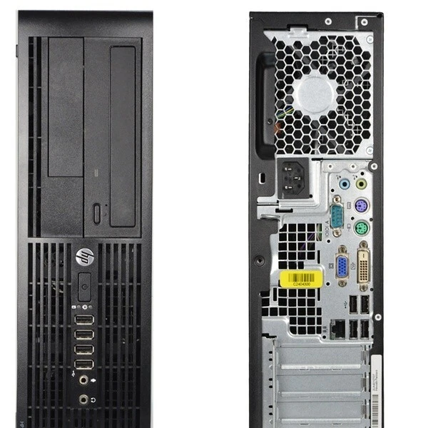 HP Compaq 4300 Pro Computer Desktop PC Intel i3 8GB RAM 500GB HDD WIFI DVD Win10 - Image 4 of 4