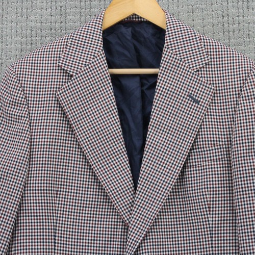 Hart Schaffner & Marx Blazer Sakko Herren Large mehrfarbig kariert zwei Knöpfe vorne - Bild 6 von 11