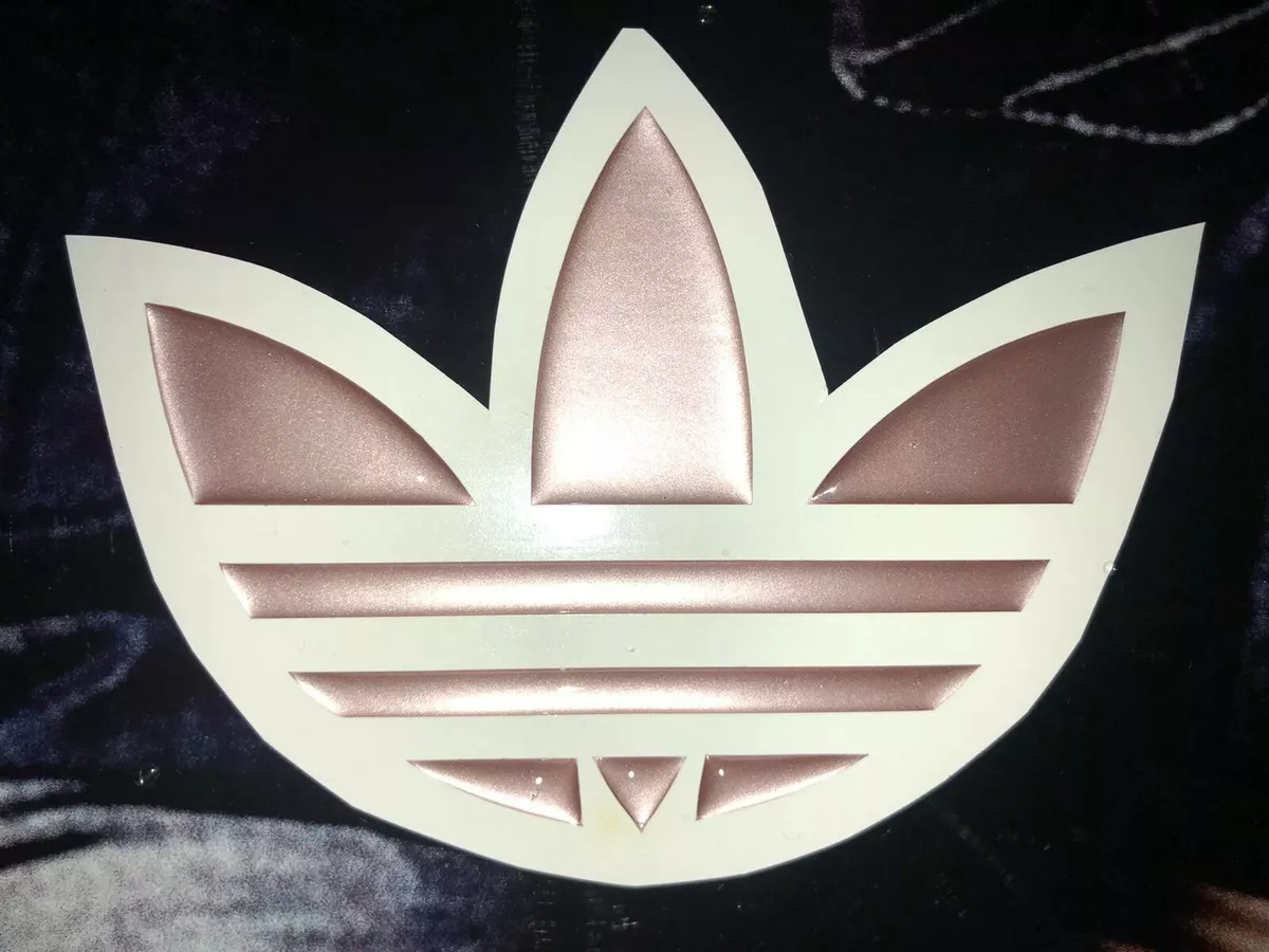 Adidas flor Stickers relieve Vinyl Decals gel Relieve stiker 3D