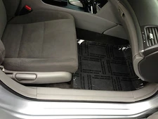 PROTECTIVE PLASTIC ADHESIVE FLOOR MATS  4MIl.  21"X24"X 300FT. (super sticky)