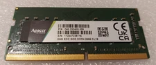 Apacer 8GB DDR4 2666MHz CL19 Laptop Memory Laptop DDR4 SODIMM RAM Apacer 8GB RAM