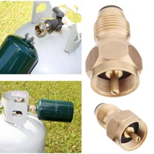 Propane Refill Adapter Lp Gas Cylinder Tank Coupler Furnace Connector Heater