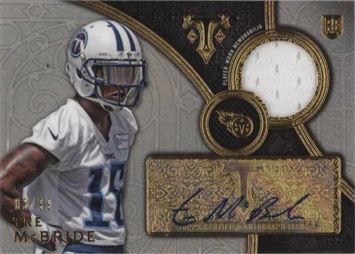 2015 Topps Triple Threads Tre McBride #TTRAR-TMC - 1 of 2