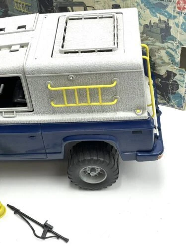 1981# BIG JIM MATTEL RARE SET JEEP SPY FUORISTRADA BOXATO#NA - Immagine 4 di 4