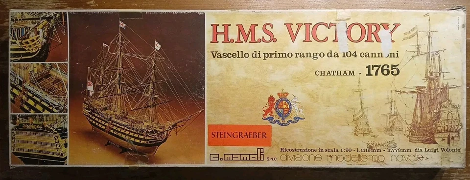 Mamoli MV27 H.M.S Victory Baukasten 1765 1:90 Steingraeber 