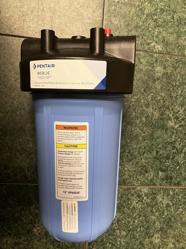 Pentek big blue Filter Housing