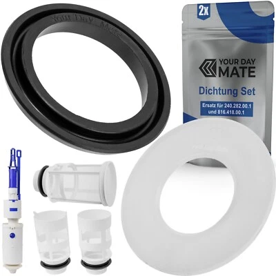 YOUR DAY MATE Bassin Heberglocke Dichtung passend für Geberit Spülkasten O-Ring Dichtungsring