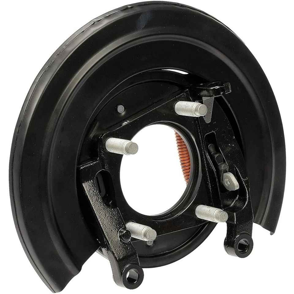 Placa de respaldo de freno Dorman cargada lado conductor trasero o pasajero para F250 F350 SD Foto 3 de 4