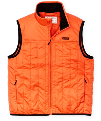 Filson Ultralight Weste 20114890 Flame leicht gesteppt orange schwarz CC - Bild 1 von 8