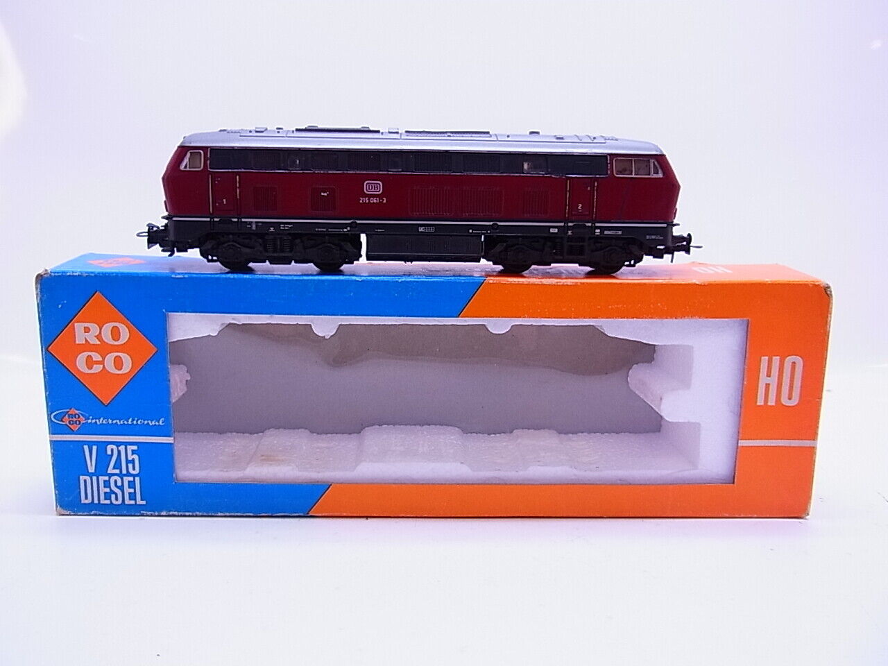 Lot 61433 ROCO h0 4151 DIESEL v215 delle DB in OVP Lot 61433 ROCO h0 4151 DIESEL v215 delle DB in OVP