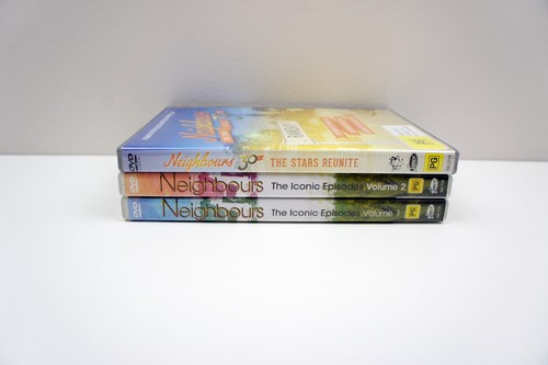 Neighbours The Iconic Episodes Volume 1 & 2 + The Stars Reunite DVD Region 4 - Picture 4 of 11