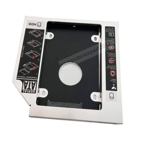 2nd HDD SSD Hard Drive Optical Caddy for HP DV6 dv6-1220ec dv6-2177la TS-L633M - Picture 3 of 8