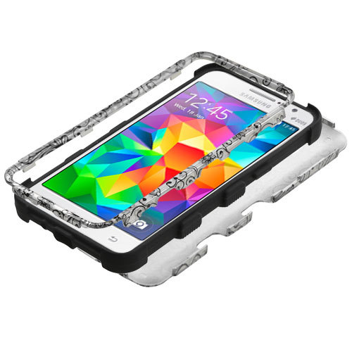 Dual Layer Anti-Shock Case Hybrid Cover for Samsung Galaxy Grand Prime G530 - Picture 117 of 183