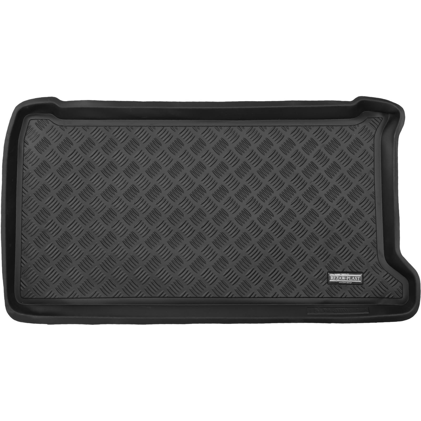 Tapis de coffre Fiat 500 depuis 2020 protection de coffre sur mesure noire