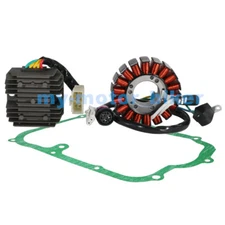 Stator Coil+Regulator Rectifier+Gasket for Linhai ATV 400 2D 27450 22007 23617