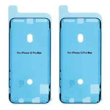 2X iPhone 12 Pro Max Waterproof Frame Bezel Seal Tape Adhesive LCD Screen