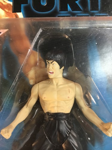 FIST of FURY Bruce Lee 6 MOVIE Trading Cards Included Rare 1998 Action Figure - Picture 4 of 9