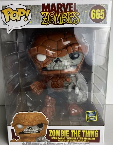 Funko POP! Marvel Zombies #665 Zombie The Thing 10-inch 2020 Summer Convention