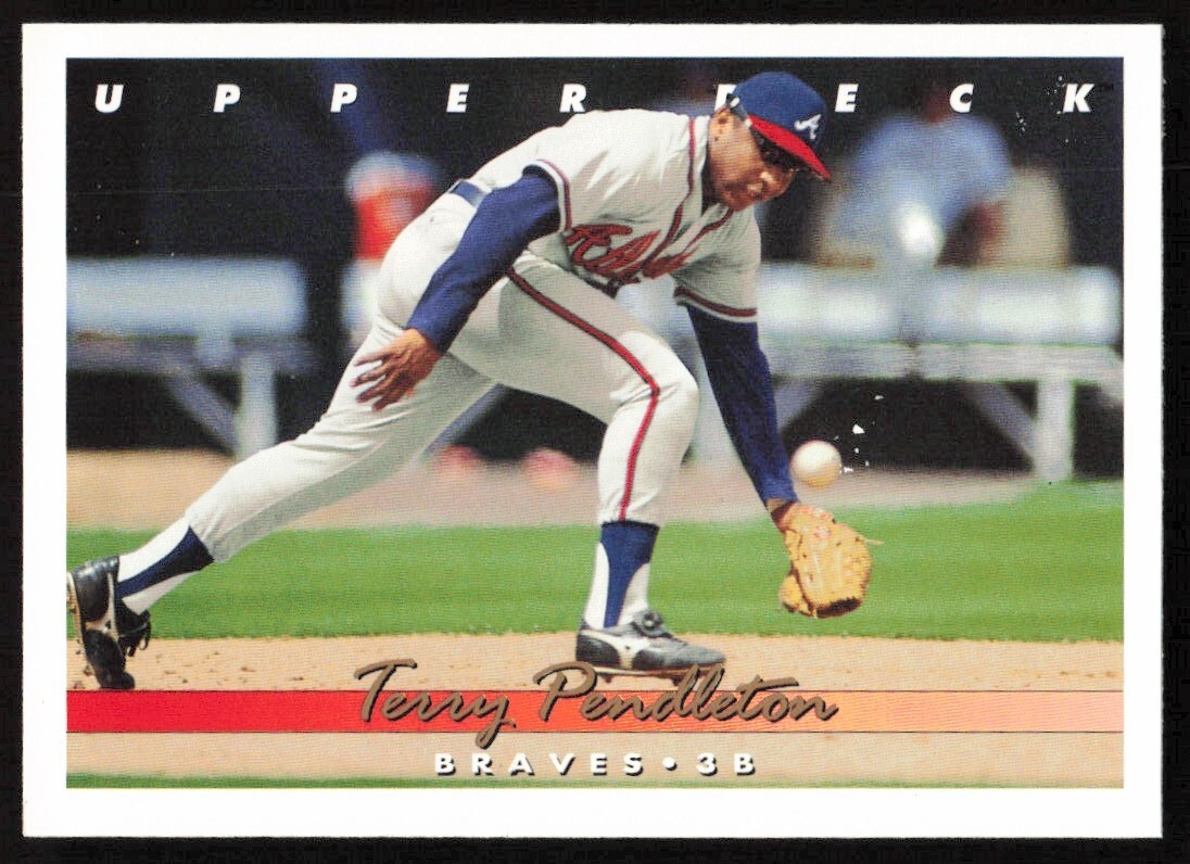1993 Upper Deck #163 Terry Pendleton Atlanta Braves | eBay