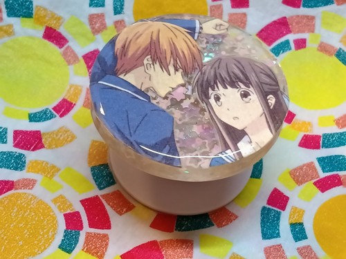Anime Fruits Basket Kyo and Toru Handmade Phone Pop - 第 1/4 張圖片