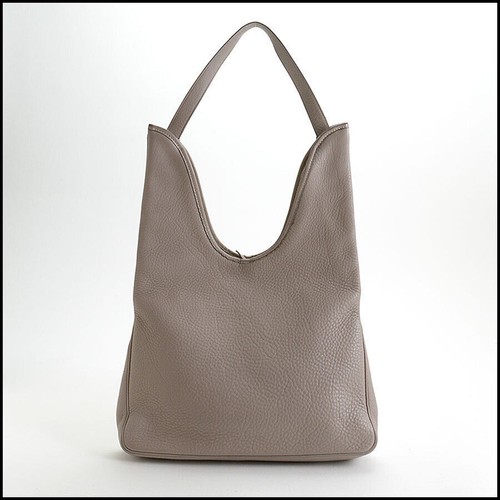 RDC13289 Authentische Hermes grau graue Leder Massai 32 cm Schultertasche - Bild 4 von 9