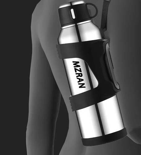 Stainless Steel Big Capacity Thermos Bottle 1200ml Outdoor Travel Coffee Mugs Th - 第 3/15 張圖片