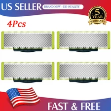 4X Blades Norelco QP210/80 OneBlade Replacement Head for QP2520 /QP6510 /QP6520