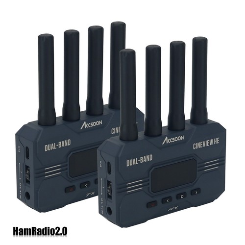 Accsoon Cineview HE Dual-Band Wireless Camera Transmitter & Receiver for 1200FT - Picture 8 of 9